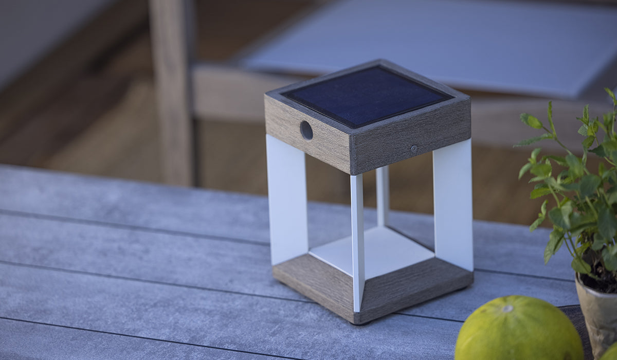 TECKALU – Lampe de table solaire Duratek