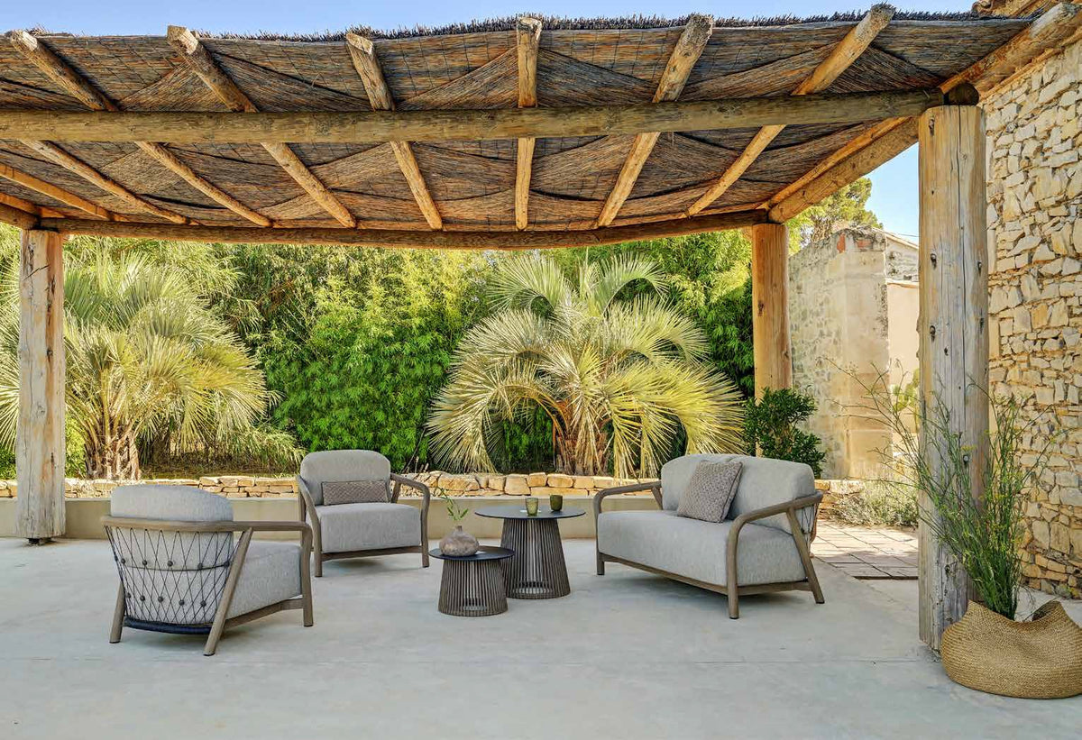 CHESTER – Fauteuil de salon de jardin – vue 3 – Exception Design