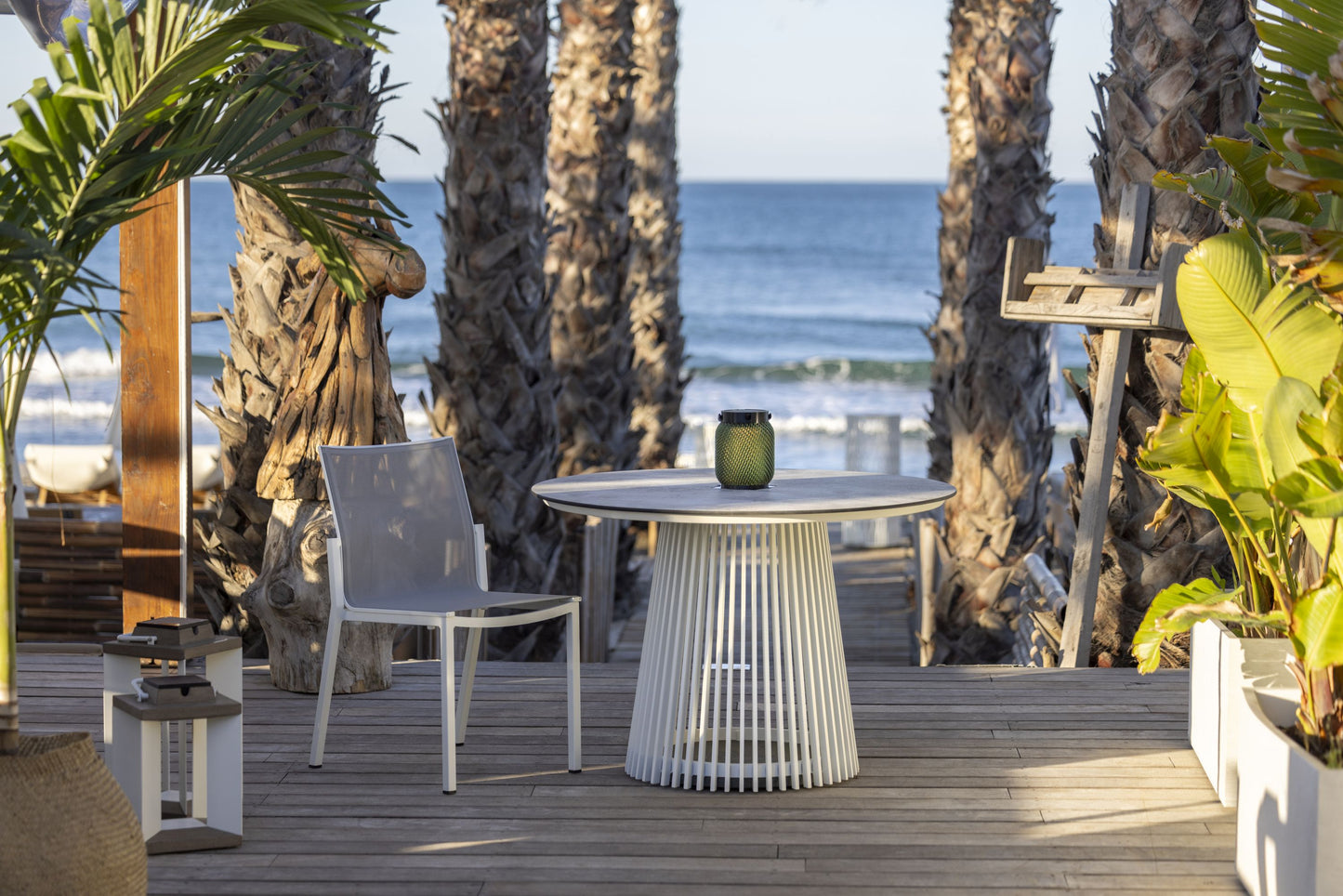 HALO – Table solaire Ø 110