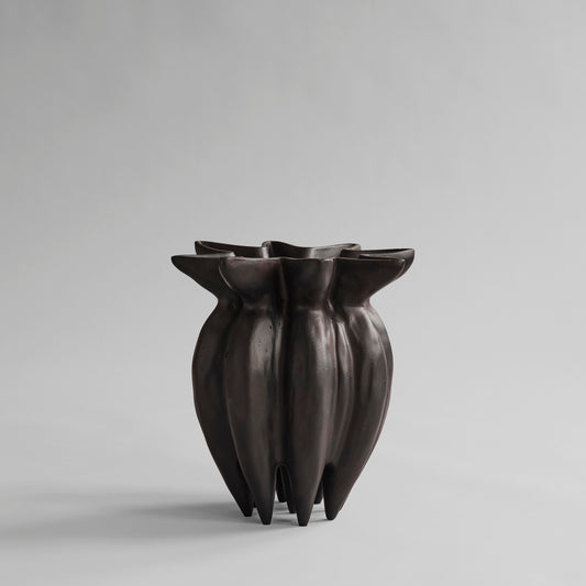 Lotus Vase – Coffee – vue 2 – Exception Design