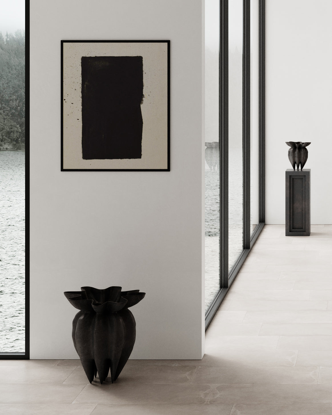 Lotus Vase – Coffee – vue 4 – Exception Design