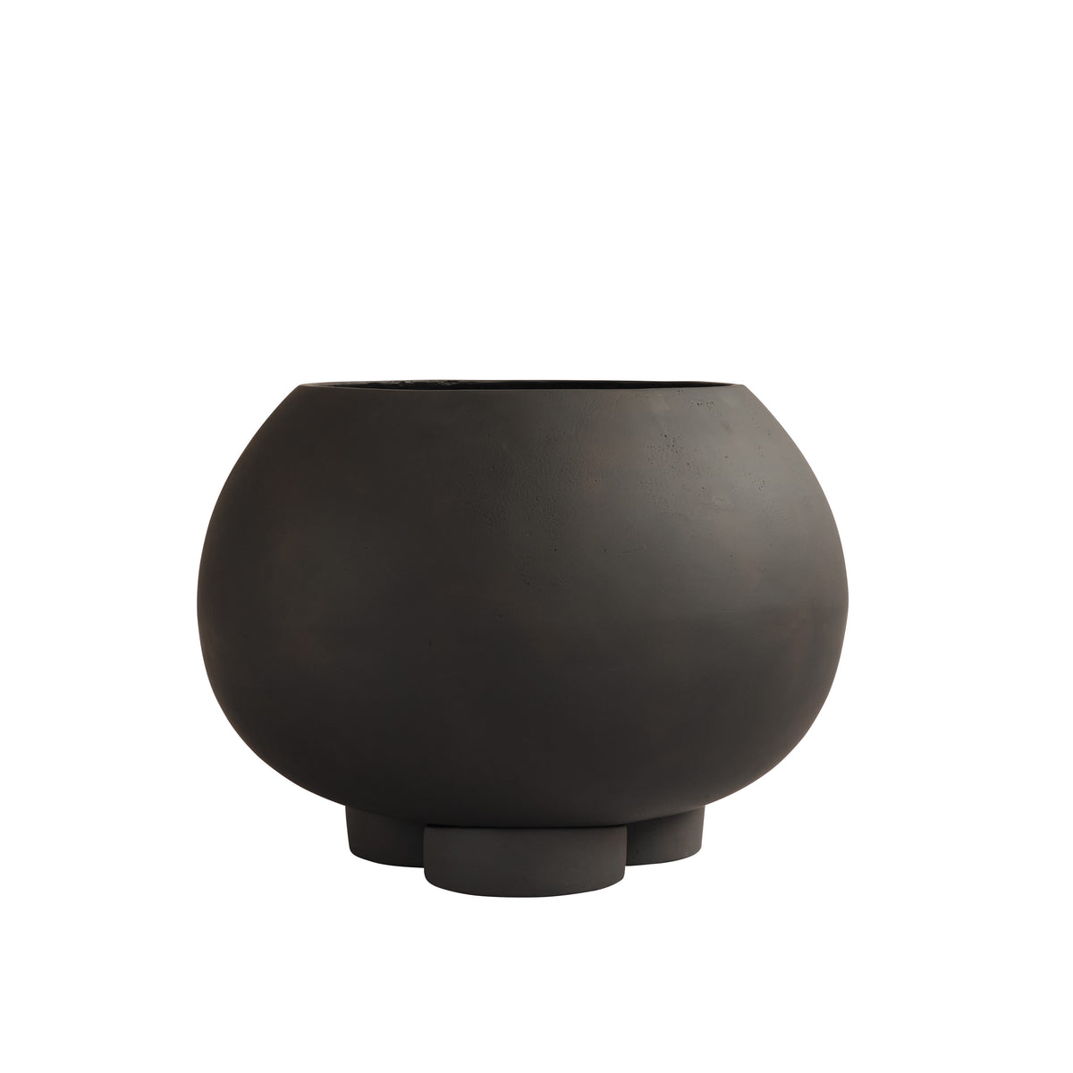Urchin Plant Pot, Coffee – Exception Design