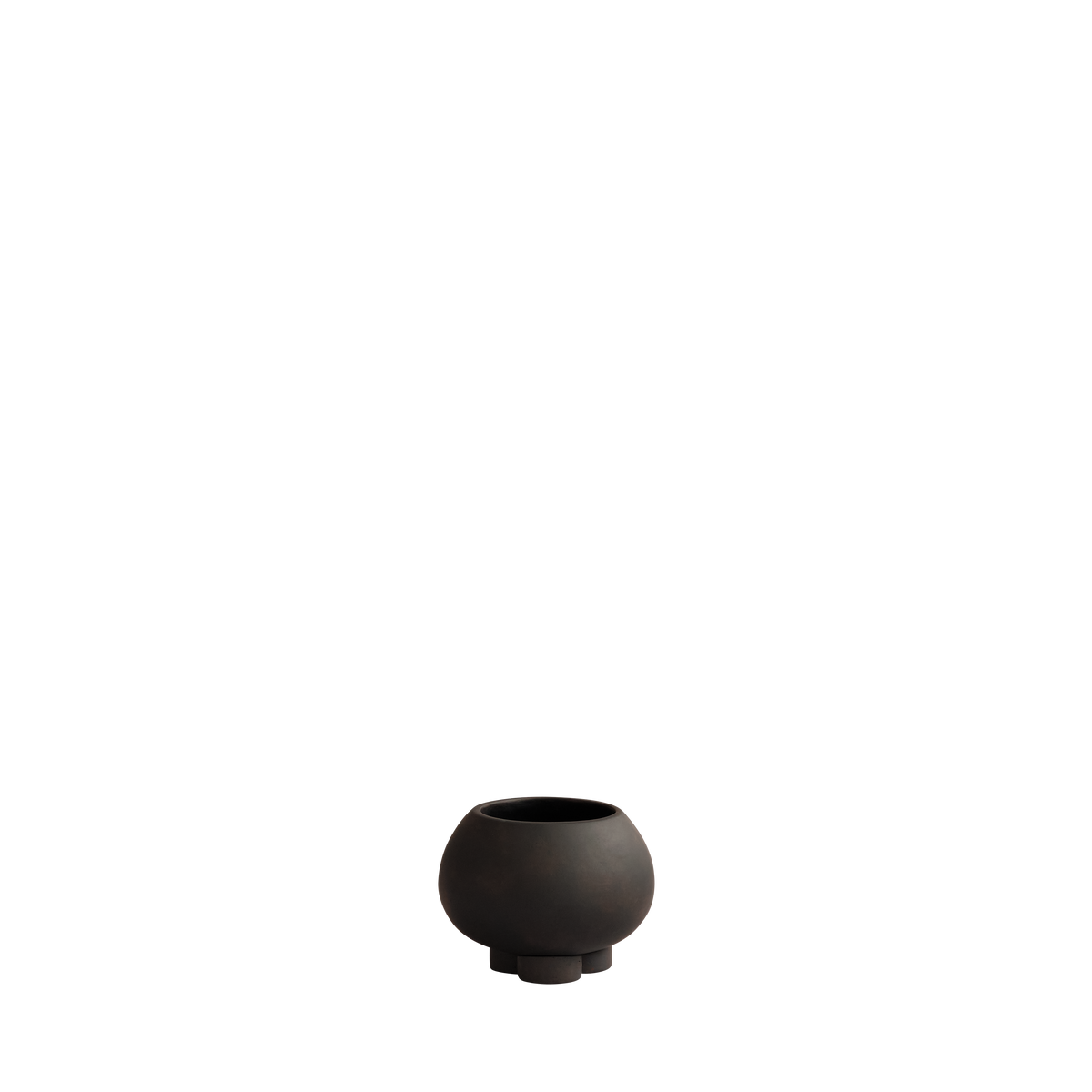 Urchin Plant Pot, Coffee – vue 5 – Exception Design