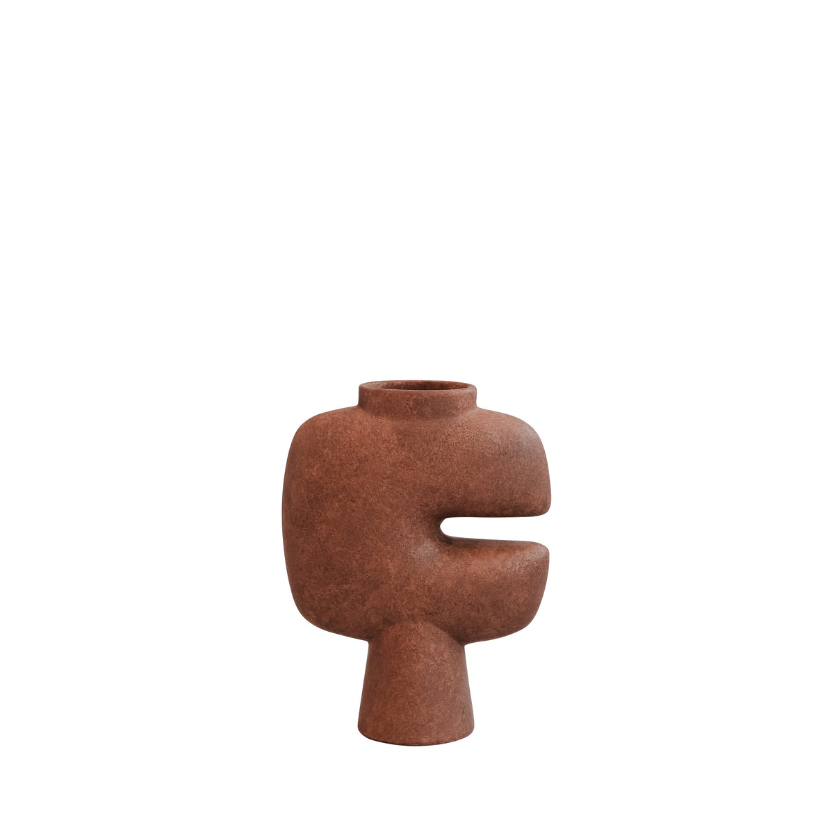 Tribal Vase, Medio – Terracotta – Exception Design