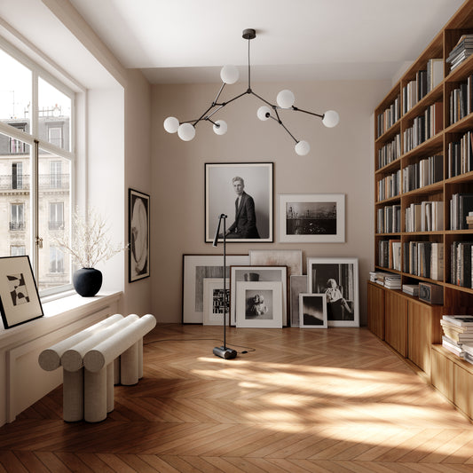 Drop Chandelier Bulp – Grey