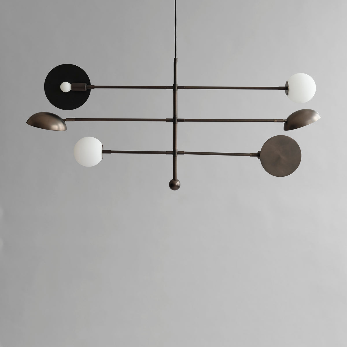 Sahn Chandelier – Bronze – vue 2 – Exception Design
