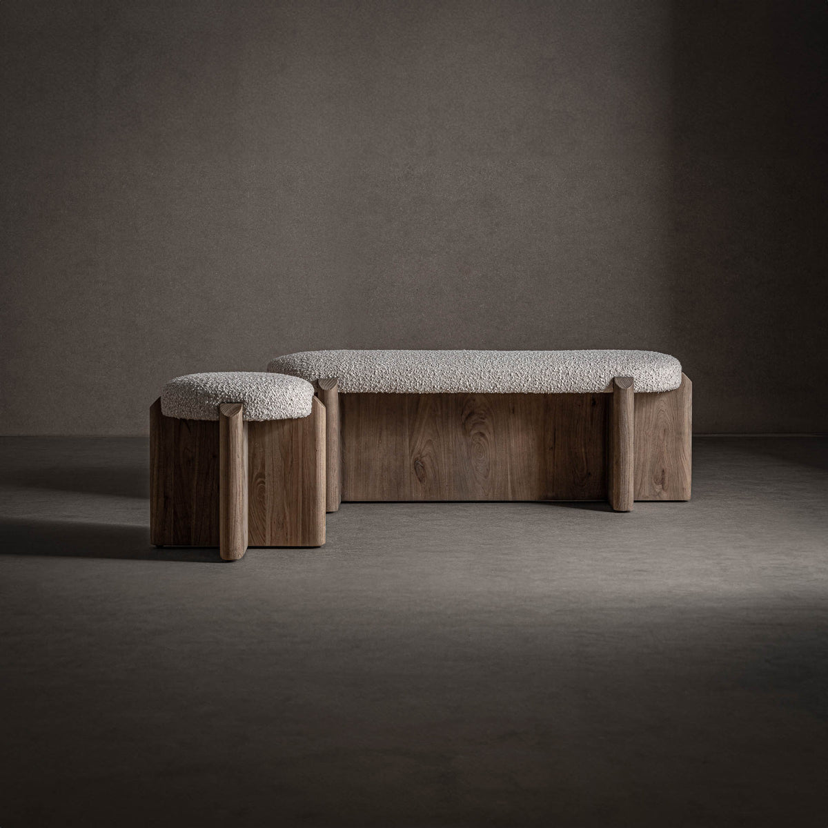 Tabouret Jacquard – vue 2 – Exception Design