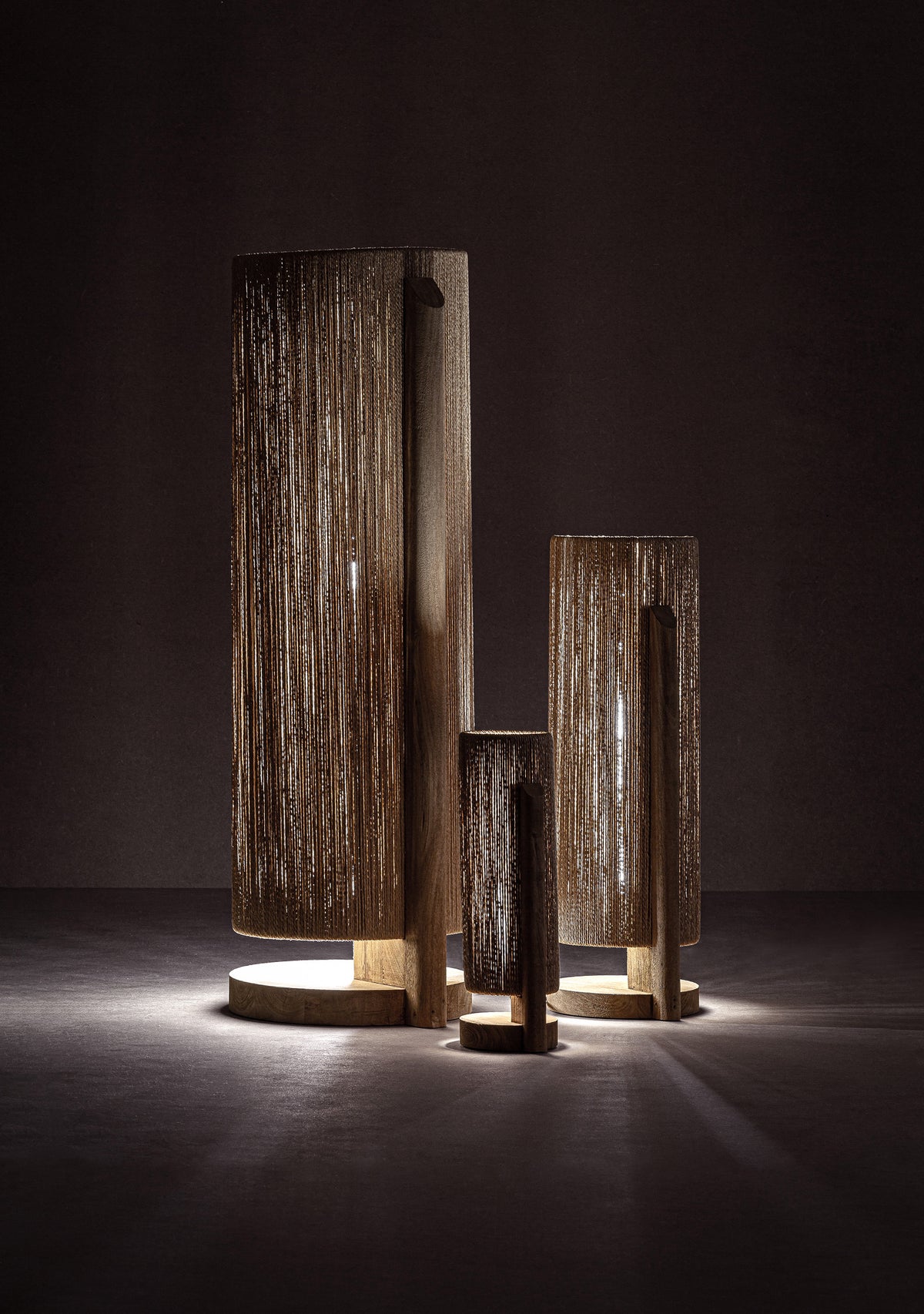 Lampe de table Jacquard – vue 3 – Exception Design