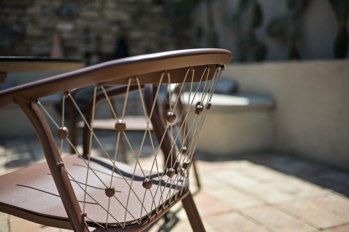 CHESTER – Fauteuil de jardin empilable