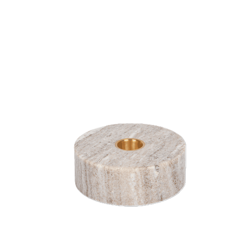 Bougeoir base marbre – vue 2 – Exception Design