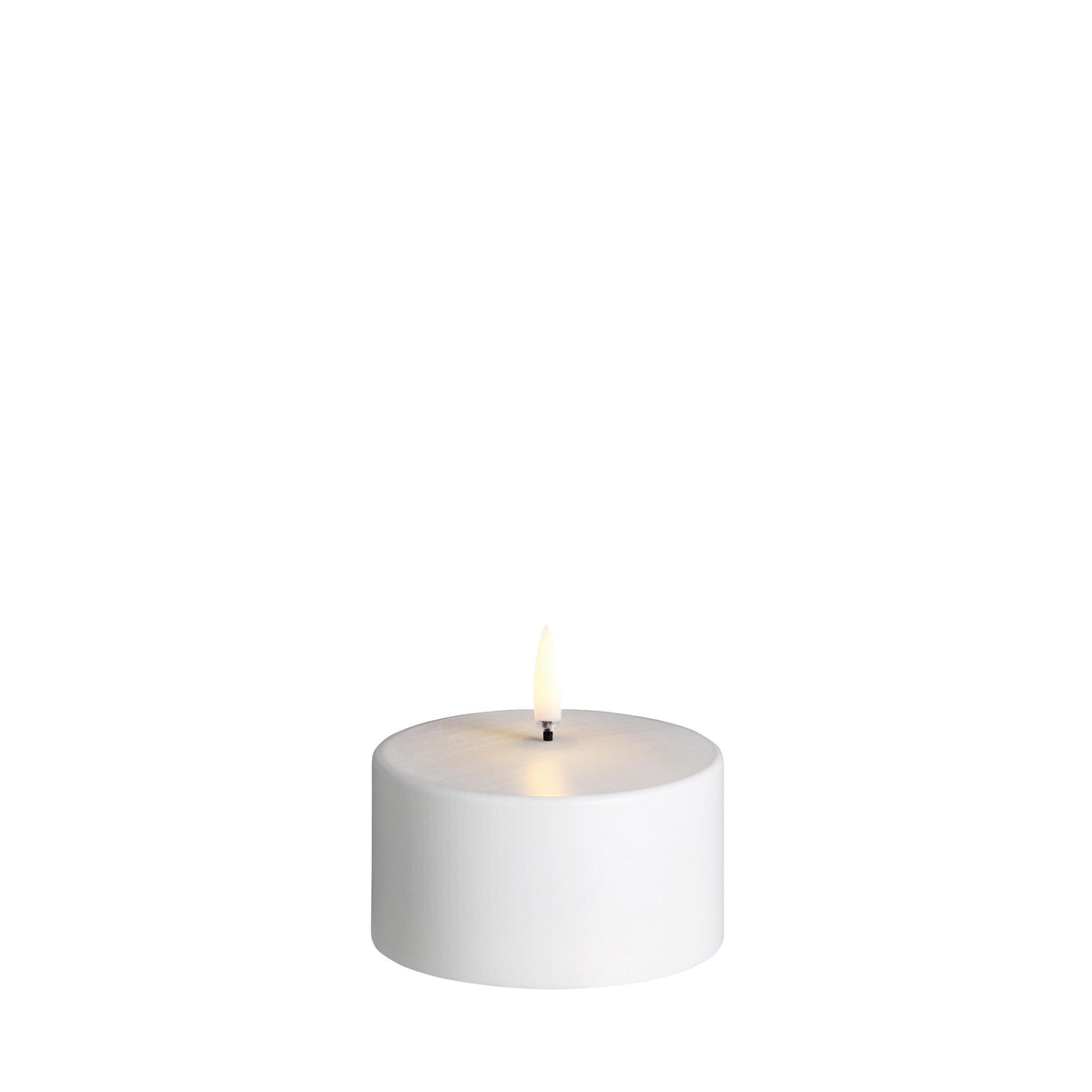 Bougie LED extérieur blanche 8,4 x 5 cm – Exception Design